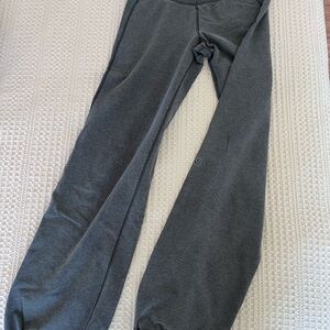 Lululemon Athletica Charcoal Track Pants